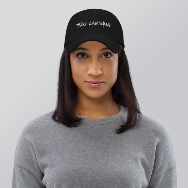 Adjustable Open Back Hat - Two Lanterns Logo