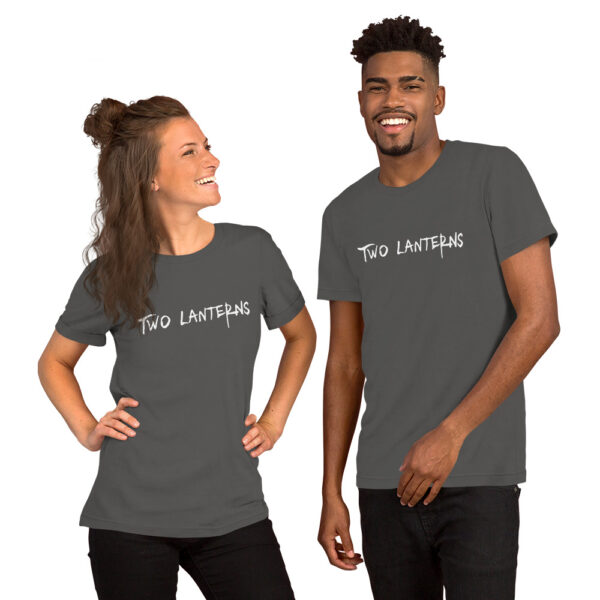 Unisex t-shirt - Two Lanterns Logo - Image 3