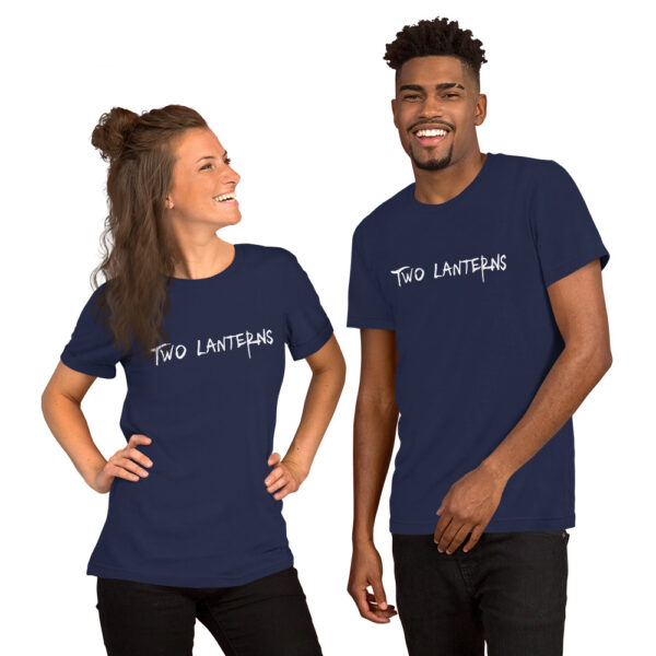 Unisex t-shirt - Two Lanterns Logo - Image 2